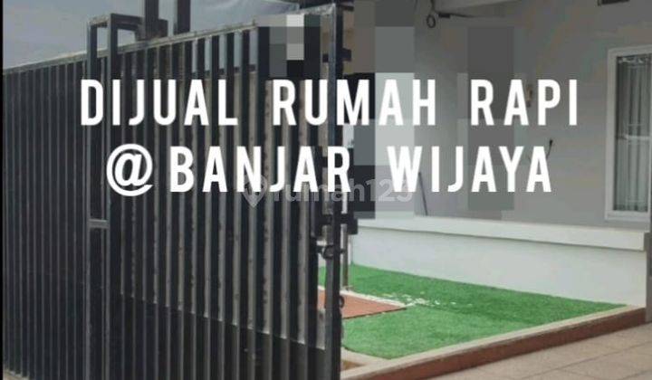 Rumah Rapi Semi Furnish Di Banjar Wijaya Tangerang Luas 6x15 Shm 1