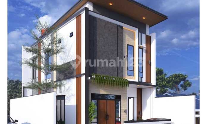 Rumah Baru Posisi Hook di Metland Puri Tangerang 2 Lantai SHM