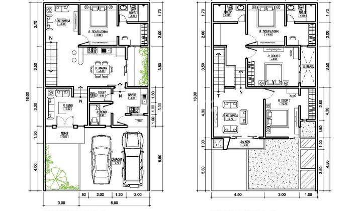 Rumah 2 Lantai Baru Sertifikat Hak Milik di Babatan Pantai, Surabaya 2