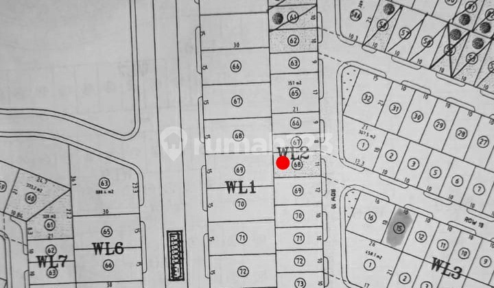 Tanah di Woodland, Surabaya 231 m²