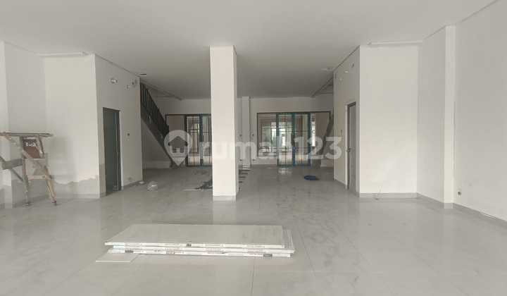 Ruko 2 Gandeng Hudson Summarecon Serpong Hadap Jalan Raya