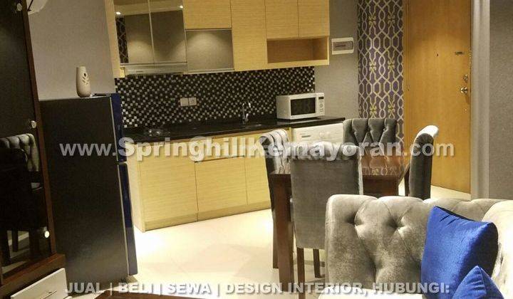 FULLY FURNISHED! The Mansion Kemayoran Tipe 2BR (62m) 2