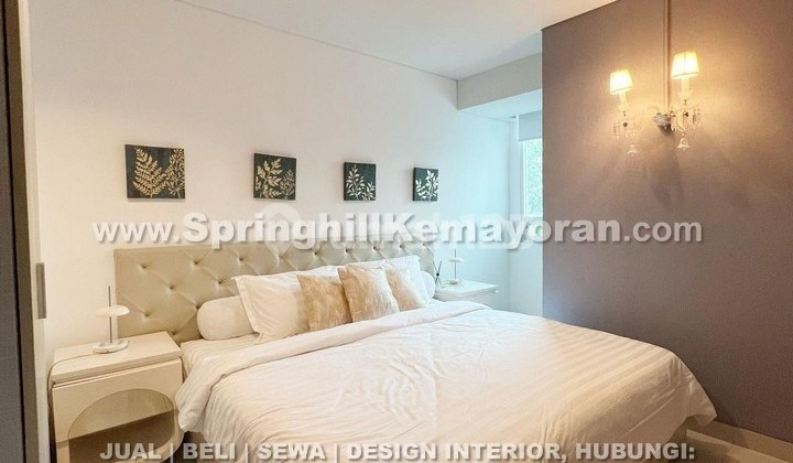 Fully Furnished! Springhill Terrace Kemayoran Tipe 2BR (58m) Fully Furnished! Springhill Terrace Kemayoran Tipe 2BR (58m)