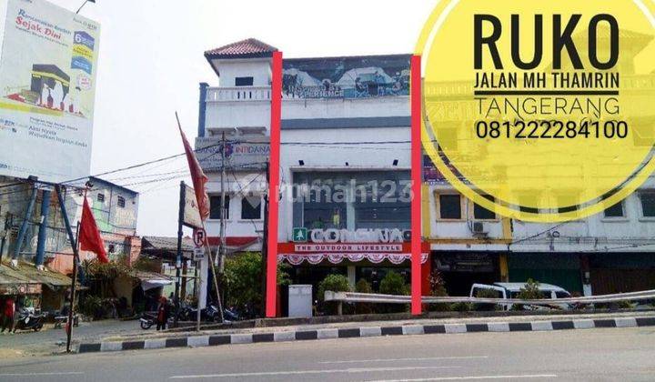 Jual Murah Ruko Gandeng di Jalan Raya Mh Thamrin, Tangerang 1