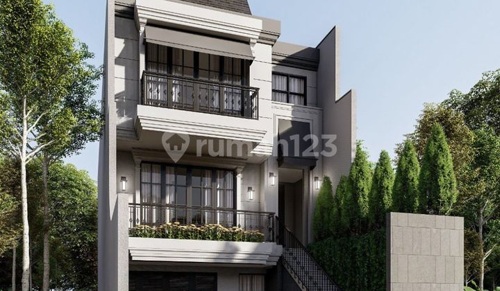 FOR SALE – Brand New American Classic Style Town House on Jl. Bangka, Pela Mampang, South Jakarta 2