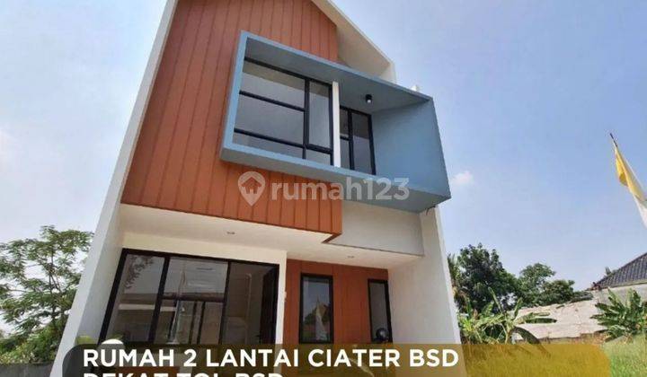 Rumah 2 Lt Skandinavia dekat Akses BSD Promo Free Biaya2 1