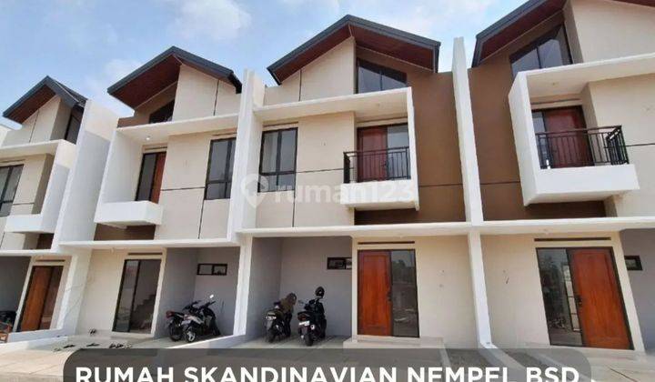 Rumah Cluster 2 Lantai Harga Ekonomis dekat Akses Bsd 1