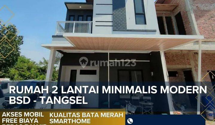 Hanya 2,5 Juta Punya Rumah Siap Huni Kualitas Bata Merah dekat BSD 1