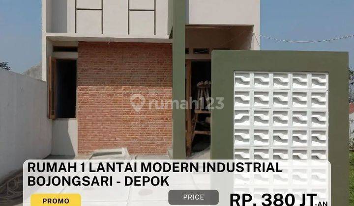 Cukup 1 Juta All in Punya Rumah Industrialis di Sawangan  1