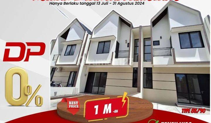 Rumah Lega 2 Lantai Siap Huni Kualitas Bata Merah bnyk Bonusnya 1