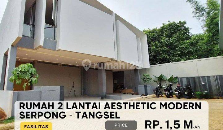 Rumah Mewah Konsep Industrialis Akses dekat BSD Termurah 1