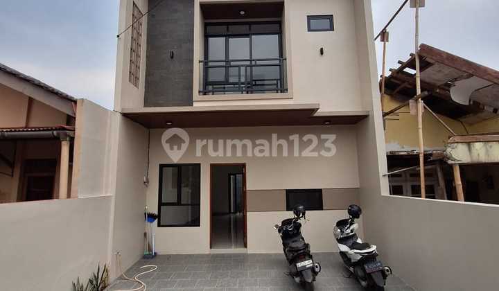 Rumah 2 Lt Siap Huni Konsep Industrial Dkt Stasiun Dan Bintaro