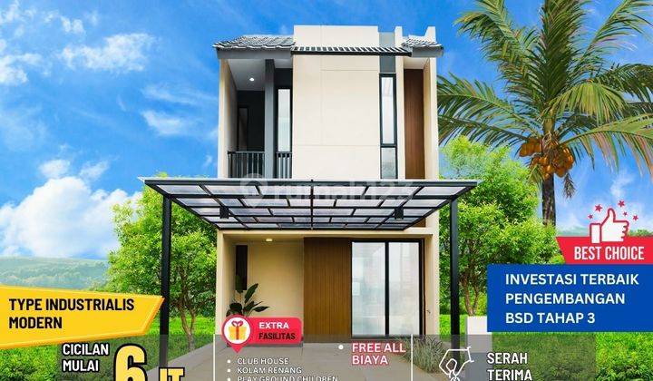 Rumah 2 Lt Siap Huni Dikawasan Bsd Tahap 3 Harga Perdana  1