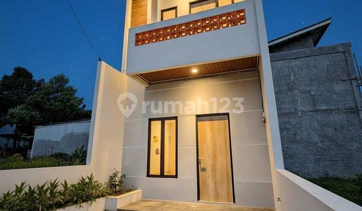 Rumah 2 Lt Siap Huni Termurah Dekat Akses Tol Perigi Graha Raya