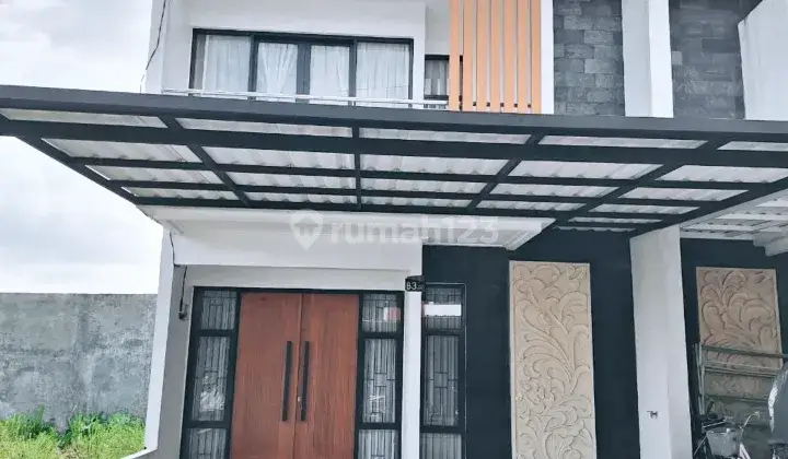 Rumah 2 Lt Siap Huni Konsep Bali Harga Ekonomis Di Pamulang 1