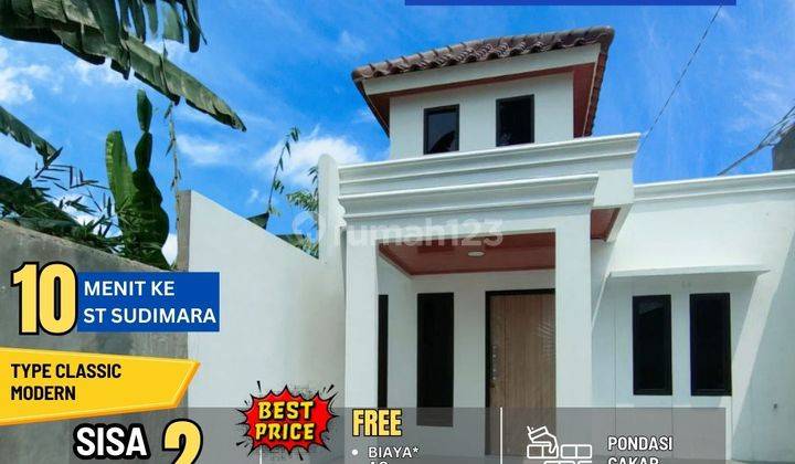 Rumah Cantik Cyling Tinggi Harga Ekonomis Dekat Stasiun Sudimara 1