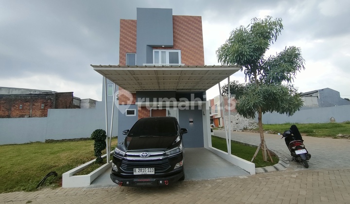 Rumah Industrialis Siap Huni Anti Masuk Gang Di Pamulang Free Biaya2