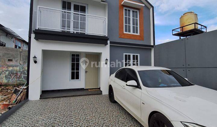 Rumah Cantik Mezanine Siap Huni Harga Ekonomis Dkt Akses Stasiun 2