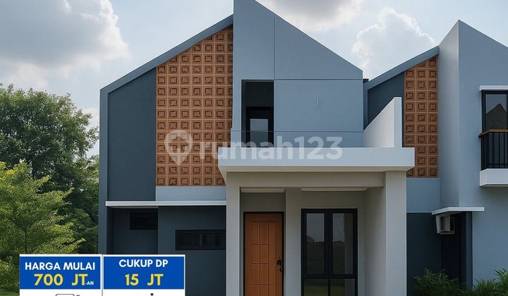Rumah Mezanine Cantik 15 Juta All In Area Pamulang