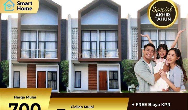 Rumah Cantik Skandinavia Siap Huni 5 Juta All In Di Pamulang 1