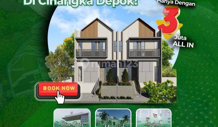 Rumah Cluster Islami Harga Ekonomis Free Biaya2 3 Juta All In 1