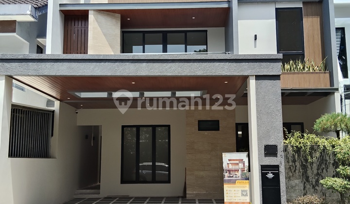 Rumah Mewah 2 Lt Siap Huni Konsep Modern Kontemporer Di Bsd