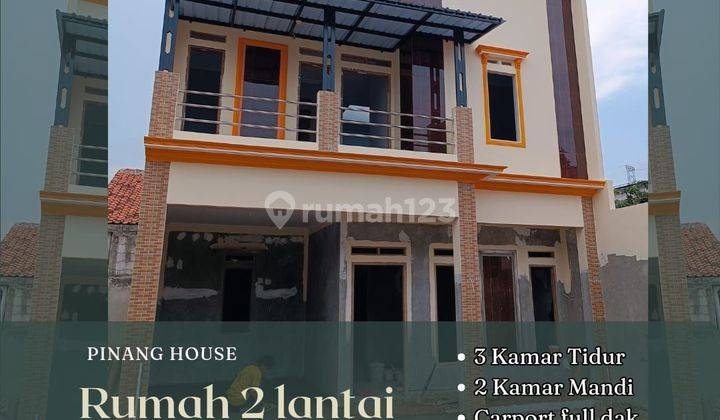 Rumah Murah 2 Lantai Di Pinang Cipondoh Dekat Akses Tol 1