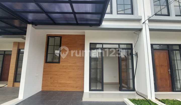 Rumah Cluster 2 Lt Kualitas Bata Merah Dkt Stasiun Sudimara