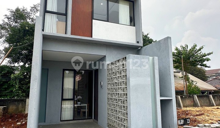 Rumah Cluster 2 Lt Modern Minimalis Dekat Krl Dan Tol Cipinang
