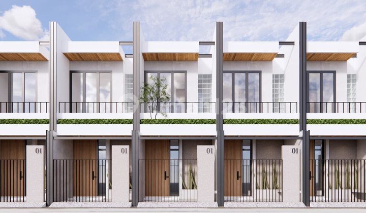 Rumah 2 Lt Minimalis Harga Ekonomis di Jagakarsa Free Biaya2