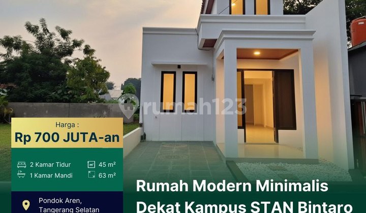 Rumah Konsep Classic Cyling Tinggi Harga Ekonomis Dekat Bintaro