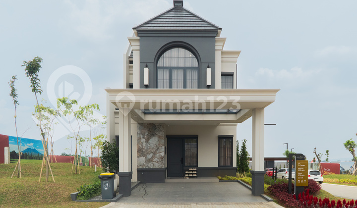 For Sale New 2-Story House in Rancamaya Cluster Burgundy Near Botani Square Bogor