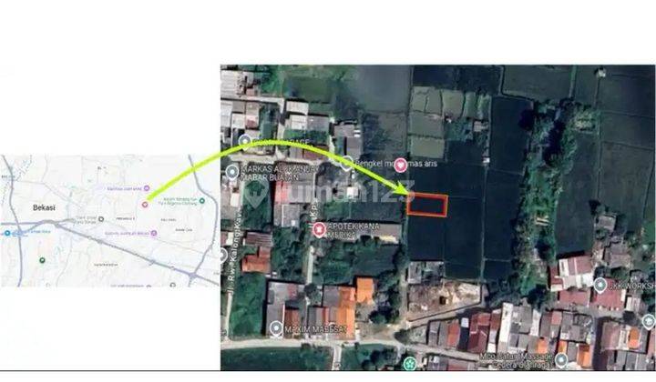 TANAH STRATEGIS DITENGAH AREA PERUMAHAN DEKAT DENGAN STASIUN TAMBUN BEKASI 2