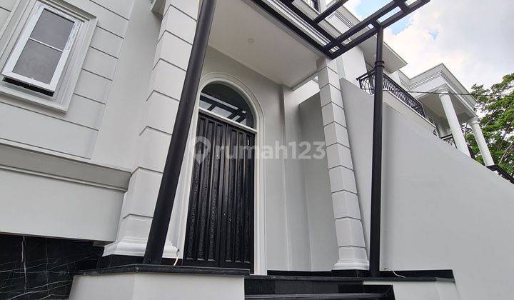 Rumah Area Brawijaya - Kebayoran Baru Lt 318m2 Jalan Lebar, Tenang , Lokasi Elit 2