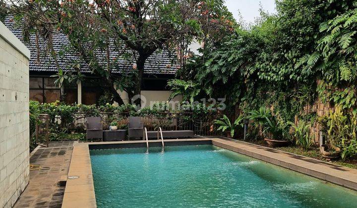 DIJUAL MURAH RUMAH DI KEMANG, DEKAT KEMANG RAYA, LUAS 1140m2 DEKAT NJOP, HANYA Rp 17Juta/m2 LOKASI TENANG 2