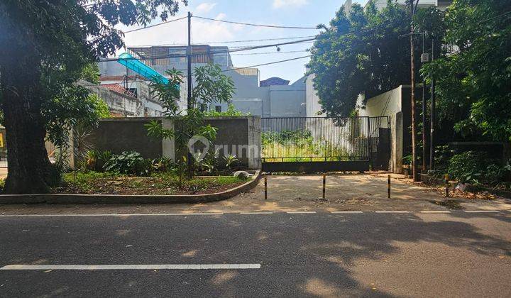 Dijual Tanah Kosong Di Jl Panglima Polim Luas 335m (luas Real 370n2) Jalan Sangat Lebar 1
