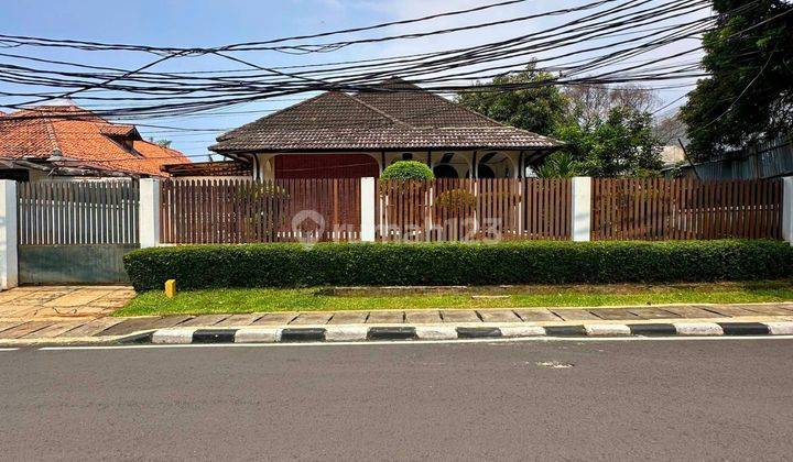Dijual Menteng Ring 1 Area,.depan Danau Luas 1522m Rumah Tua 1