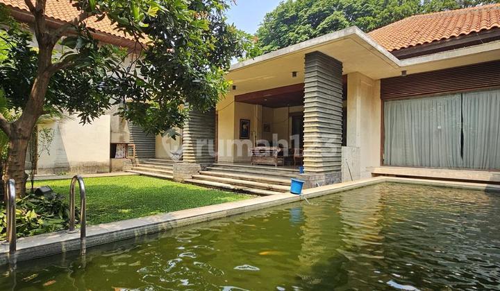 Rarely Available for Sale in Kebayoran Baru, 1454M2 Area, Wide Road, Elite Location, Rp 110 B