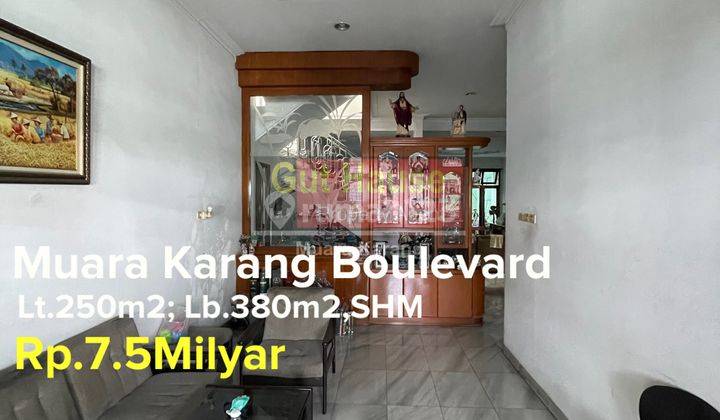 Rumah Muara Karang Blok 7 Boulevard Dalam Pinggir Jalan Raya 2