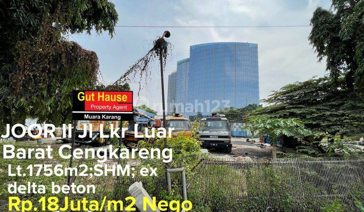  Tanah di Lingkar Luar Barat Cengkareng Puri Indah SHM - 1756 M² 2