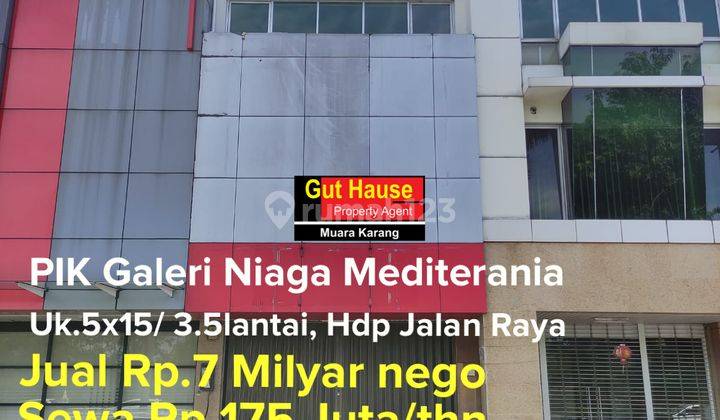  Ruko Galeri Niaga Mediterania 2, Pantai Indah Kapuk HGB  2