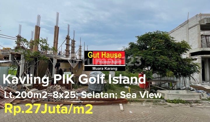 Land at Sonata Lagoon Golf Island Pantai Indah Kapuk 200 m²
