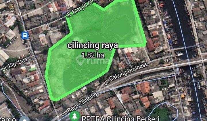 Tanah di jalan Cilincing Raya Jakarta Utara, Cilincing 19214 m² 1