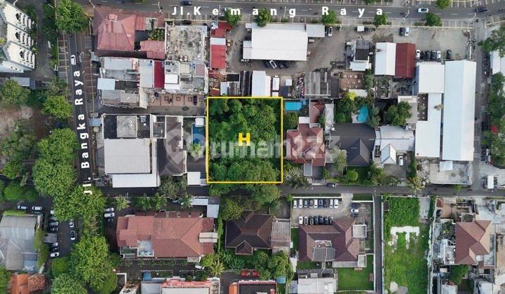 Tanah Luas 1465m di Kemang Jakarta Selatan