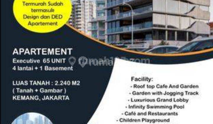 Tanah di Kemang Konsep Apartemen Lokasi Strategis Area Perumahan 1