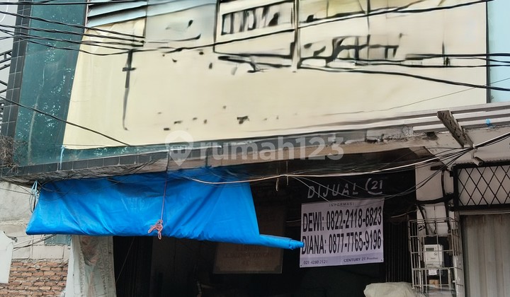 Ruko di percetakan negara butuh renovasi lokasi area usaha 