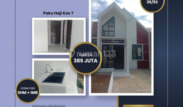 Dijual Cepat Rumah Murah Dekat Pemkot Cimahi Bisa Kpr Atau Cicil Ke Depelover  2