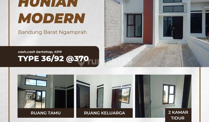 Dijual Rumah Murah Nyaman Di Bandung Barat Bisa Kpr Bank  1