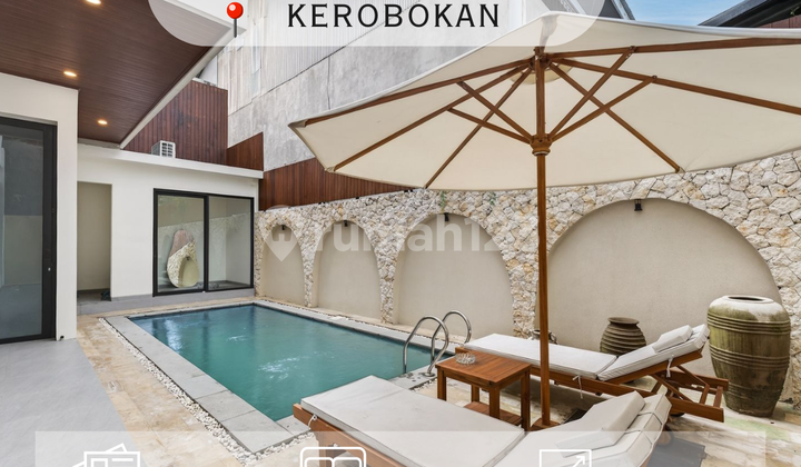 Rumah Semi Villa Modern 5 KT di Muding Kerobokan, Bali