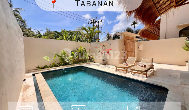 Villa Tropis Mediterania – Hanya 2,2 km dari Pantai Luna